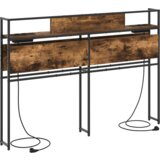  Skladišno uzglavlje Dimljeni hrast 160 cm Konstruirano drvo | shoptok.hr