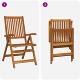  9-dijelni vrtni blagovaonski set 9 kom. Prirodna | shoptok.hr