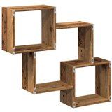 vidaXL Zidni ormarić 78x18x71 cm boja starog drva konstruirano drvo | shoptok.hr