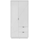 MID.YOU omara s klasičnimi vrati, bela, bela, visoki sijaj | Shoptok.si