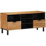 vidaXL TV omarica Rjava, črna | Shoptok.si