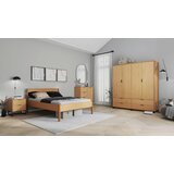 MID.YOU NOČNA OMARICA, masivno bor črna, barve bora | Shoptok.si