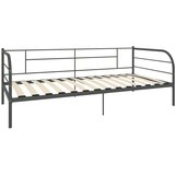  Okvir za dnevni ležaj sivi metalni 90 x 200 cm | shoptok.hr