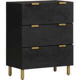  Komoda 2 kom crna 60 x 33 x 75 cm konstruirano drvo | Eponuda.ba