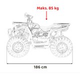 Quad na benzin 200CC PRO RIDER - narančasti | Shoptok.si
