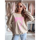 DStreet Bluza damska one size oversize SOFTTIE cappuccion | Shoptok.si