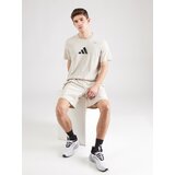 Adidas Tehnička sportska majica bež siva / crna | shoptok.hr