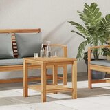  Kava Stol s pohranom Smeđa 45 x 45 x 45 cm Čvrsto teak drvo | Eponuda.com