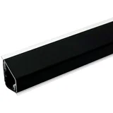 Stenski zaključni profil Design 901 Black no Fingerprint (64 x 1,6 x 2,4 cm)