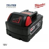 Telit Power Milwaukee M18 5.0Ah REDLITHIUM™ Baterija – Dugotrajna snaga za profesionalce | ePonuda.com