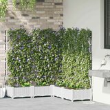  Vrtna saksija 5 pcs Bijeli 120 x 120 x 126 cm Plastika | shoptok.hr