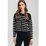 Legendww zenski prugasti dzemper na kopcanje | ePonuda.com