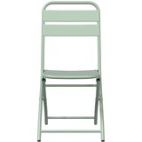 Sklopiva stolica za vrt 2 pcs Svijetla mint boja 42 x 52 x 82cm | shoptok.hr