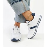 Cross Jeans White-navy women's sneakers | shoptok.hr
