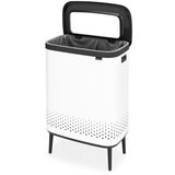 Brabantia Bijela metalna košara za rublje 90 l Bo Hi – u