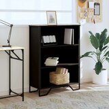  Regal za knjige crni 80x31x106 cm konstruirano drvo | shoptok.hr