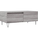 The Living Store Klubska mizica siva sonoma 90x50x36,5 cm inženirski les - Klubska Mizica, (21503345) | Shoptok.si