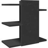  Organizator za stol crni 42 x 21 5 x 42 cm konstruirano drvo | shoptok.hr