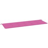  Jastuk za vrtnu klupu ružičasti 150x50x4 cm od tkanine Oxford | shoptok.hr