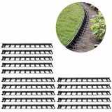 green-split Set 20 plastičnih robnih obrob za travo 20m Ograje za gredice in poti, (5000218374) | Shoptok.si