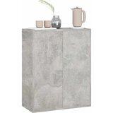  Komoda siva boja betona 60 x 30 x 75 cm od konstruiranog drva | Eponuda.ba