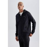 Defacto Slim Fit Zipper Scuba Fabric Cardigan | shoptok.hr