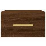  Zidni noćni ormarić boja smeđeg hrasta 35 x 35 x 20 cm | shoptok.hr