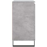 vidaXL Komoda betonsko siva 60x35x70 cm inženirski les | Shoptok.si