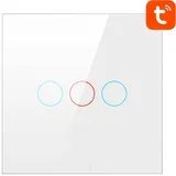 stikalo na dotik wifi TS02-EU-W3 triple tuya (belo), (20771422)