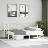  Krevet na rasklapanje bez madraca bijeli 75x190 cm čelik | shoptok.hr