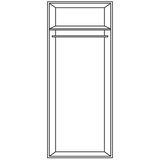 Boxxx Omara S Klasičnimi Vrati Case, Bela | Shoptok.si