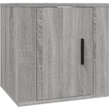 Maison Chic Stenska TV omarica - TV stojalo - Televizijska omarica siva sonoma 40x34,5x40 cm, (21702387) | Shoptok.si