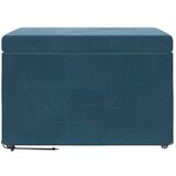 Stolica Plava 61 x 41 x 40 cm Svileni i Fino Radeći Drvo - Plava 60 cm Baršun | shoptok.hr
