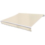 Maison Chic Ročno zložljiva tenda - Senčniki 300 cm krem barve, (22038321) | Shoptok.si