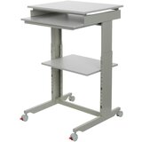 MID.YOU Pisalna Miza Workstation, Siva | Shoptok.si