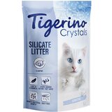 Tigerino Crystals pesek za mačke – Sensitive, brez parfuma - Varčno pakiranje: 3 x 5 l | Shoptok.si