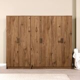 Hanah home ormar Kardelen 1600-126, 220x180x51,8 cm, , Braon Cene