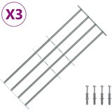  Sigurnosna rešetka za prozore s 4 poprečne šipke 3 pcs | Eponuda.com