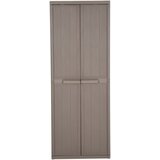  Vrtni ormarić za pohranu smeđi 65x45x172 cm PP s izgledom drva | Eponuda.ba