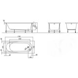 Kolpa San Kolpa Tamia 170x75 UN 749980 | Eponuda.com