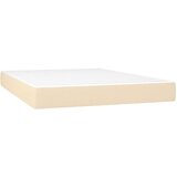  s oprugama i madracem krem 140x200 cm od tkanine | shoptok.hr