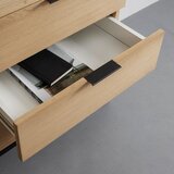 Bessagi Home komoda sebastian, barva hrasta | Shoptok.si