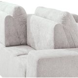 Hom`in SEDEŽNA GARNITURA, gladka tkanina krem barve | Shoptok.si