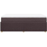  Krevet box spring s madracem tamnosmeđi 120 x 190 cm od tkanine | shoptok.hr