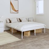 The Living Store Kovinski posteljni okvir bel 140x200 cm - Posteljni Okvir, (21523449) Cene