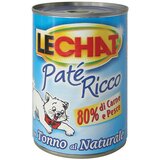 Lechat pašteta za mačke sa prirodnom tunom, 400g