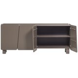 WOOOD Rjava komoda iz masivnega bora 200x85x45 cm Root – | Shoptok.si