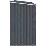 Vrtno spremište za drva antracit 245x98x159 cm pocinčani čelik | shoptok.hr