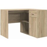  Kutni stol s ladicama Sonoma hrast 102 x 88 x 75 cm | shoptok.hr