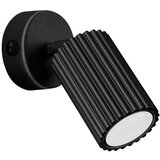  Stenska svetilka KARBON črna s stikalom, (21626756) | Shoptok.si